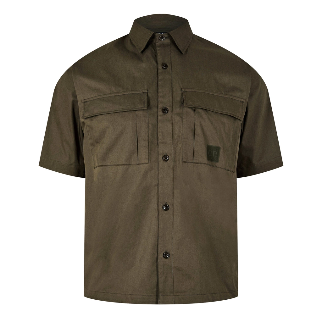 CP Company Shirts - Long Sleeve - Ivy Green 683